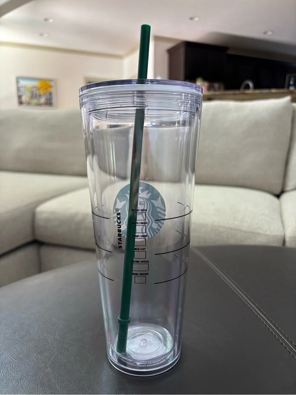 Starbucks Venti Cup with Straw